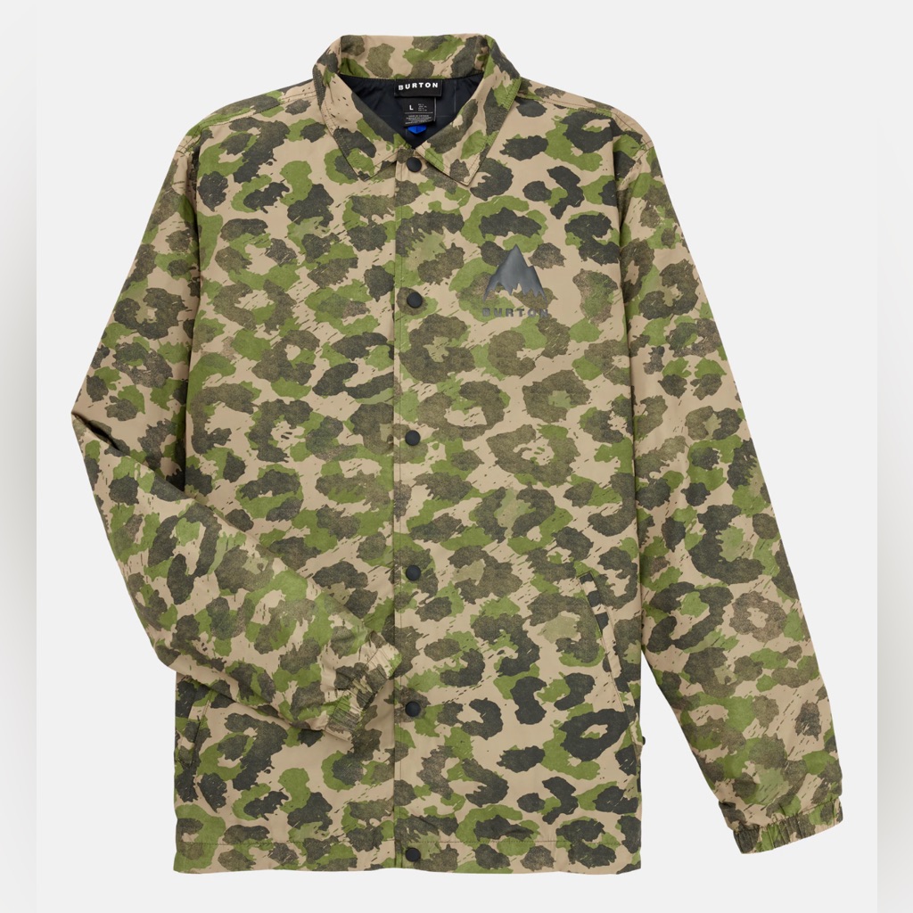 Burton Coaches Men’s Camouflage Boarding Ski Adventure Jacket Size S Nwt — image 6 of 8